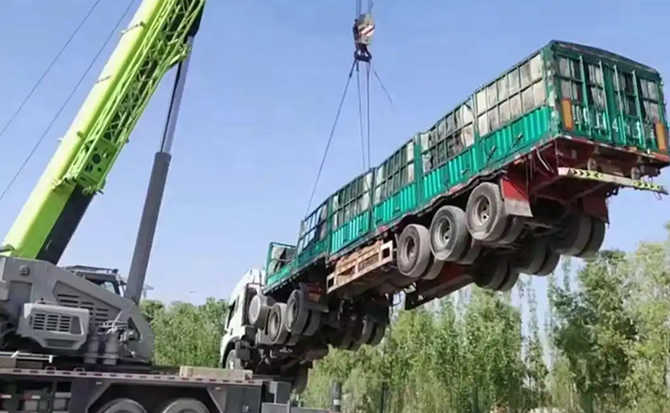 天长道路脱困救援案例